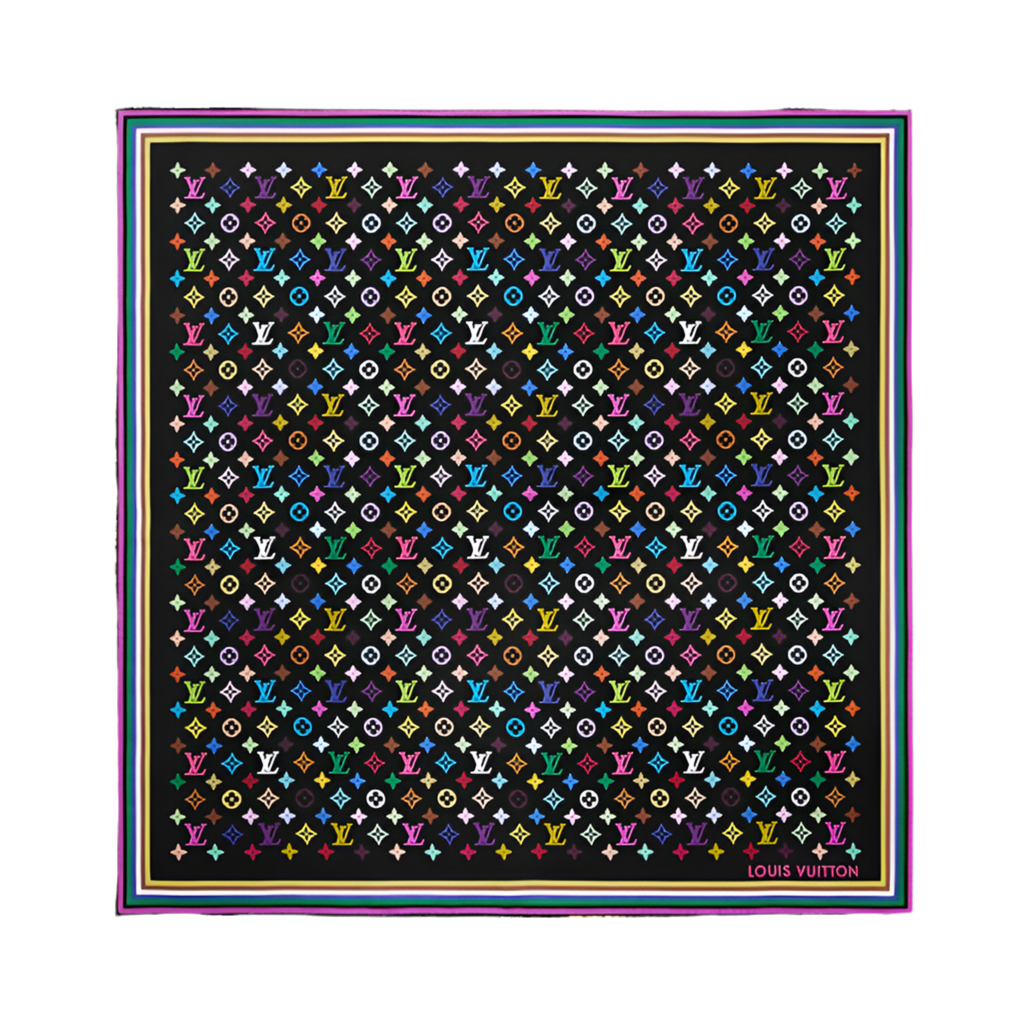 Luxe Multi-Color Silk Twilly